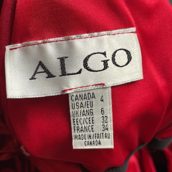 red velvet ALGO dress - Picture 6 of 7